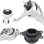 Set 4 soportes motor Altima 2.5L 07-17 acero plateado