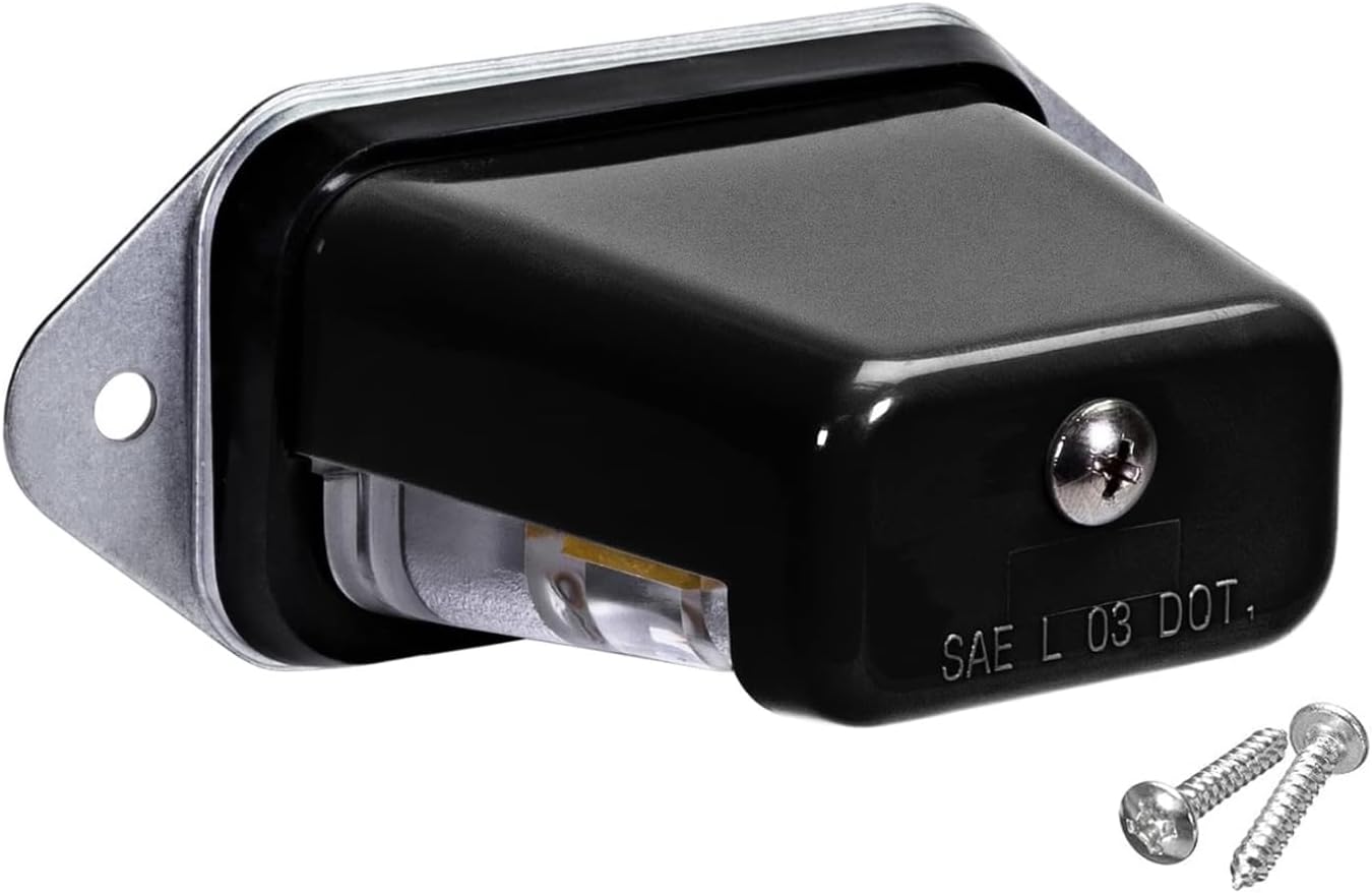 Luz matrícula LED universal 12V/24V impermeable coche remolque
