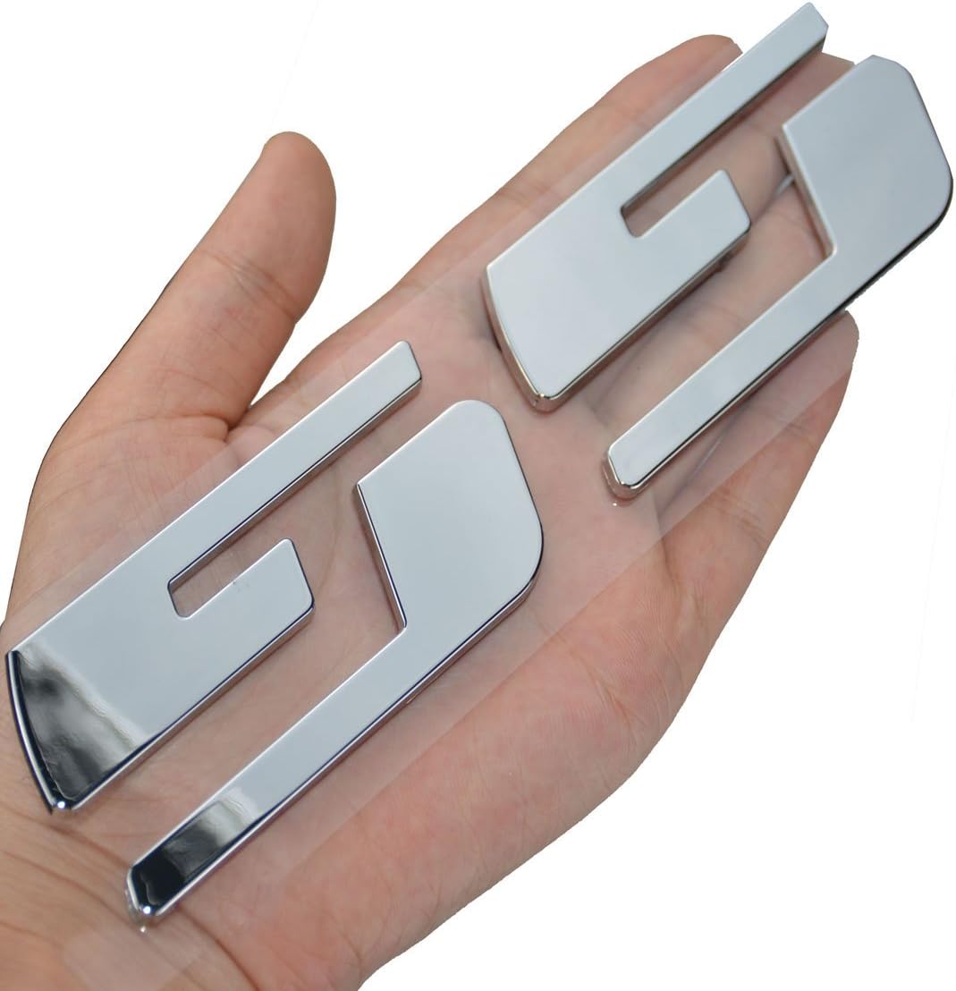 2 Pares Insignias 3D para Chevy Silverado GMC Sierra