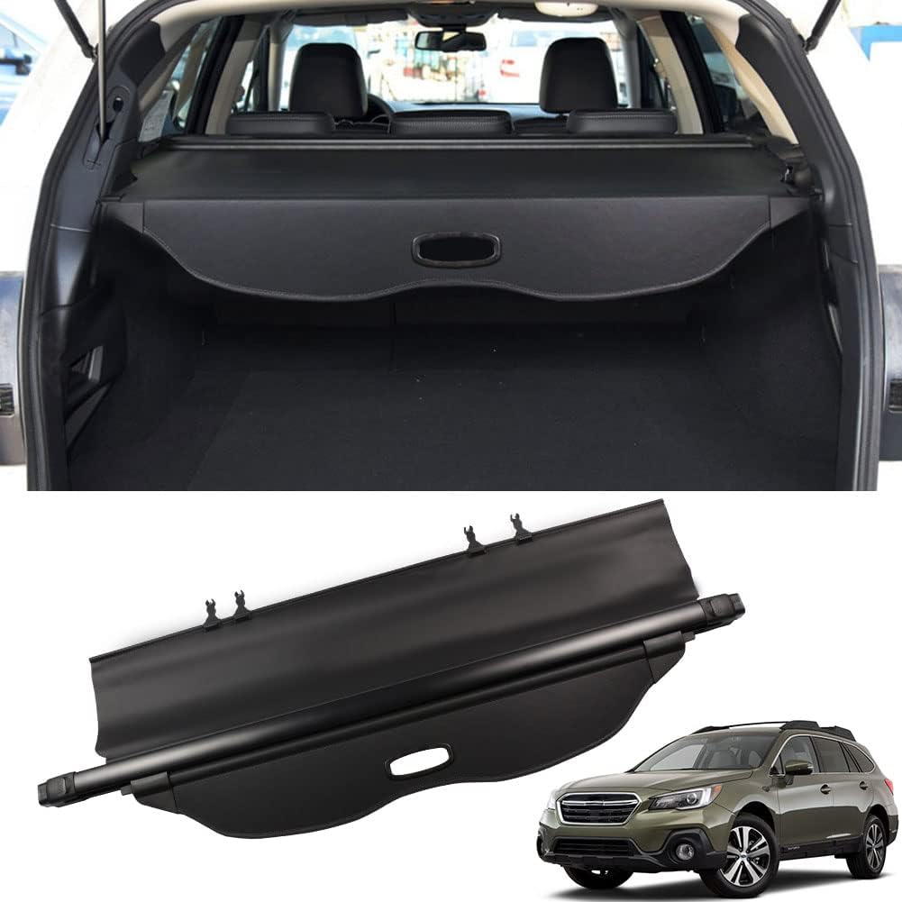 Funda retráctil maletero Subaru Outback negro con parasol