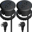Ojal alimentación escritorio 3-1/8pulg USB C PD30W
