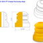 Tope parachoques delantero Chrysler PT Cruiser 2001-10 set 2