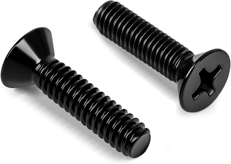 Tornillos M5x25mm acero inox 304 acabado negro 25pzas