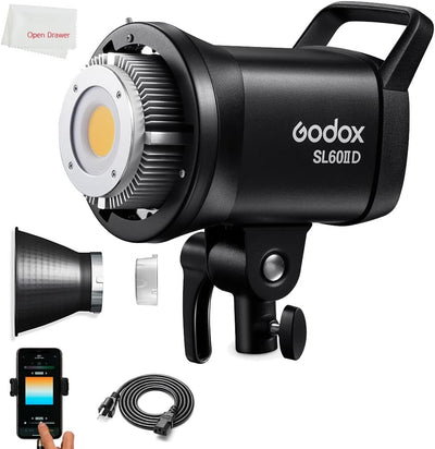 Luz LED estudio 5600K CRI 96 con control remoto