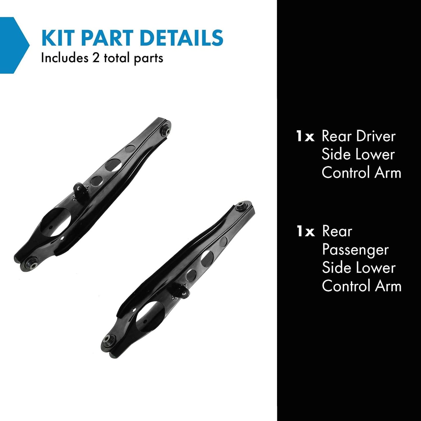 Set brazos control traseros comp Honda CR-V 97-01