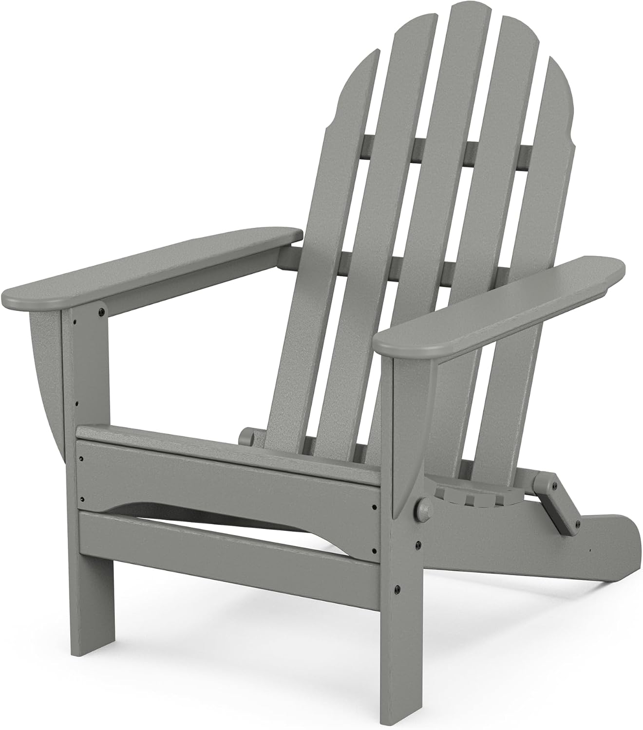 Silla plegable Adirondack gris pizarra