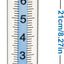Tubo vidrio repuesto medidor lluvia 7pulg tapa patio exterior
