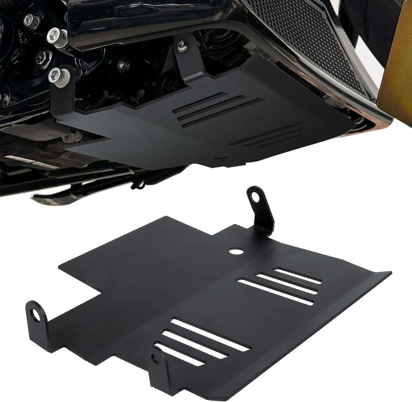 Placa deslizante aluminio comp Harley Touring 2024-26