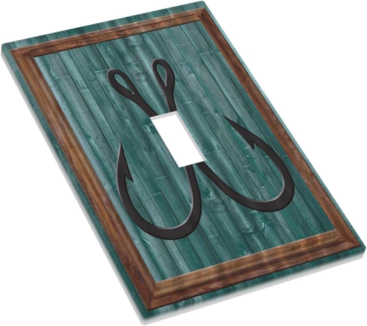Ganchos ancla azul turquesa interruptor 1 gang decorativas