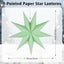 5 Faroles Papel 11.8pulg Multicolor para Navidad Boda Hogar