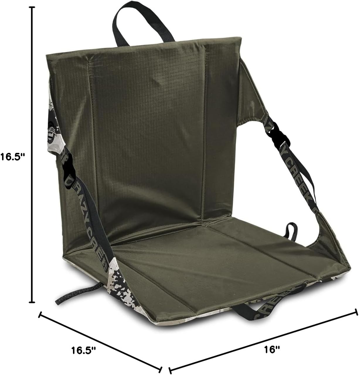 Silla camuflaje resistente agua para campamento