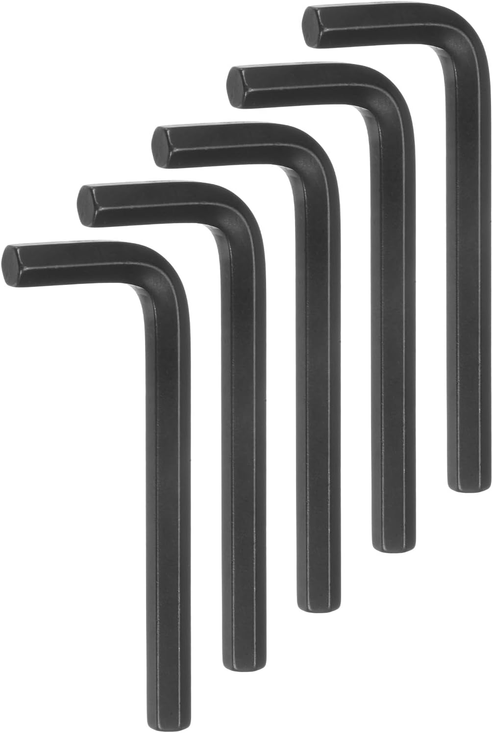 5 Llaves Hex 5/16pulg Acero Cromo Vanadio Negro