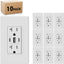 Toma pared USB C 30W 3 puertos 15A cert UL FCC blanco mate