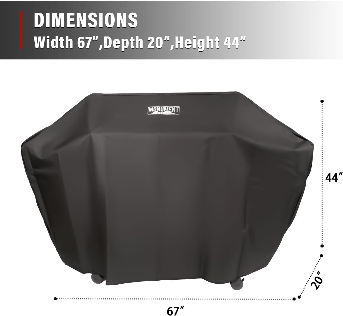 Cubierta parrilla gas Denali D605 66"