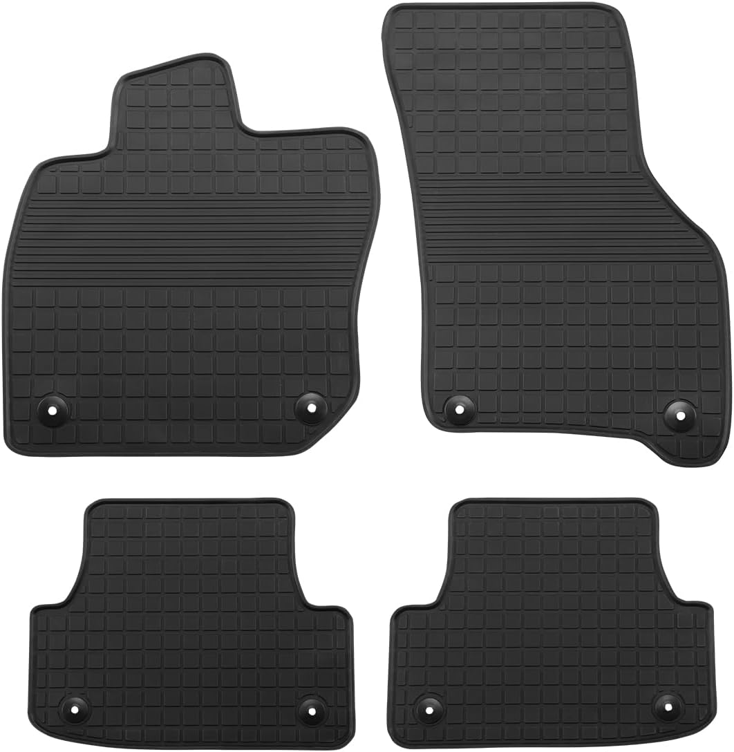 Tapete goma piso Audi A3/S3 21-26 negro resistente sin olor