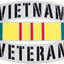 Emblema coche licencia oficial veteranos Vietnam