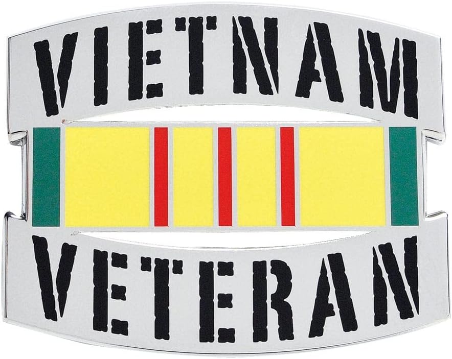 Emblema coche licencia oficial veteranos Vietnam