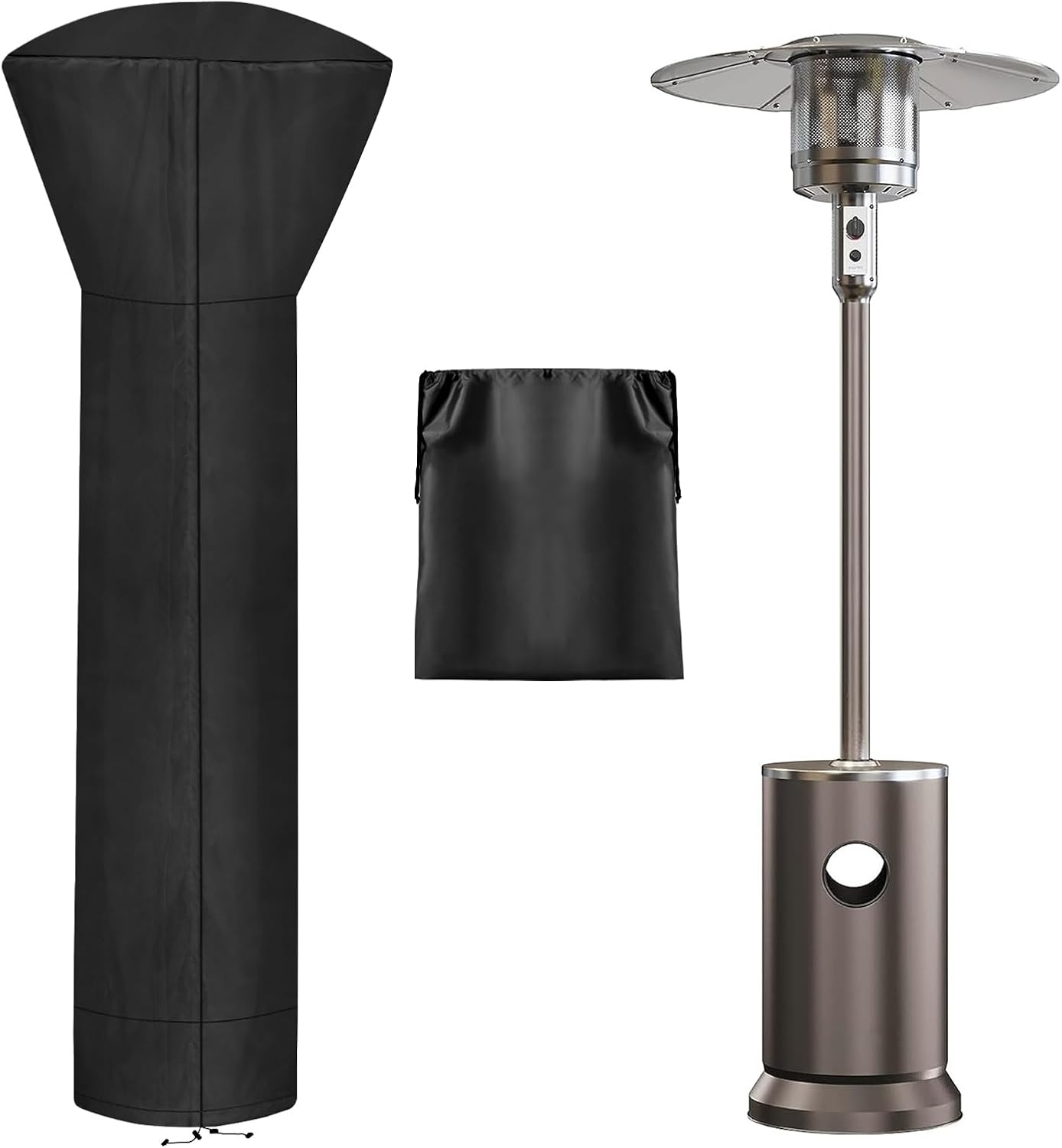 Fundas impermeables calentador patio con bolsa