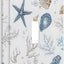 Cubierta interruptor decorativa con estrellas y conchas