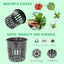 30 Macetas Red 4" Hidropónicas para Cultivo Interior