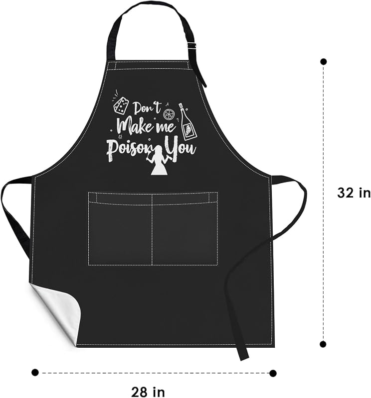 Delantal mujer cocina hornear 25 Pzas con babero