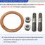Kit juntas pernos titanio comp Yamaha YFZ450 WR450F YZ450F