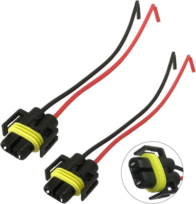 2 Pzas Adaptador Hembra H8 H9 H11 Universal Faros Luces Antiniebla