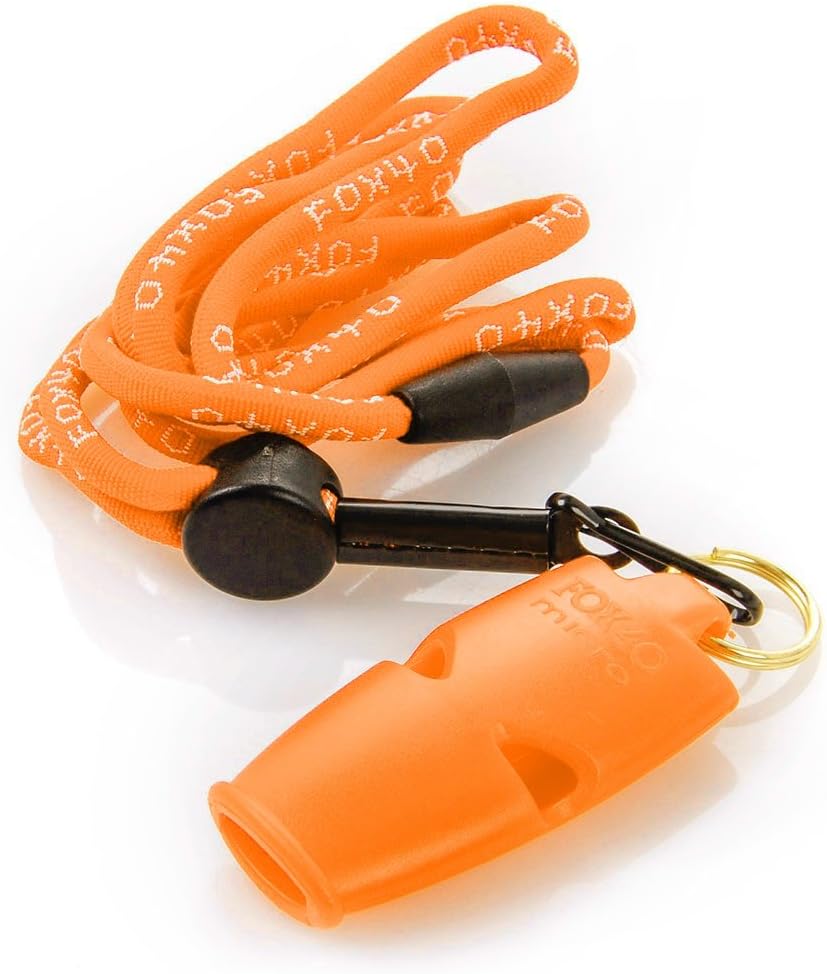 Silbato seguridad micro con cordón separable