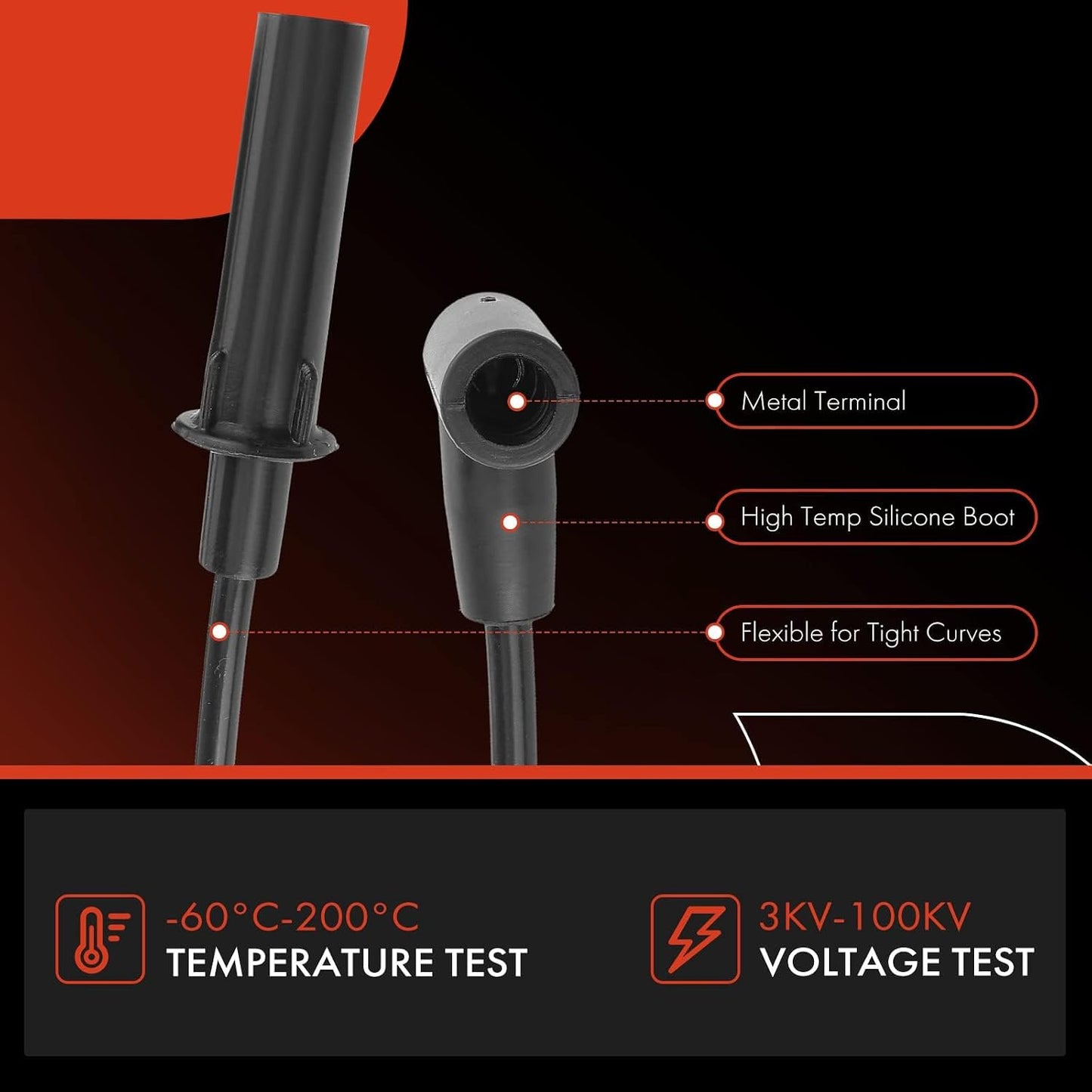 Cable bujía comp Jeep JL Series Wrangler PC Set