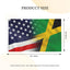 Bandera Jamaica EE.UU. 3x5ft doble cara resistente UV