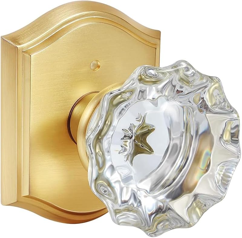 Manija puerta cristal interior dorada paso 1.378-2.165"