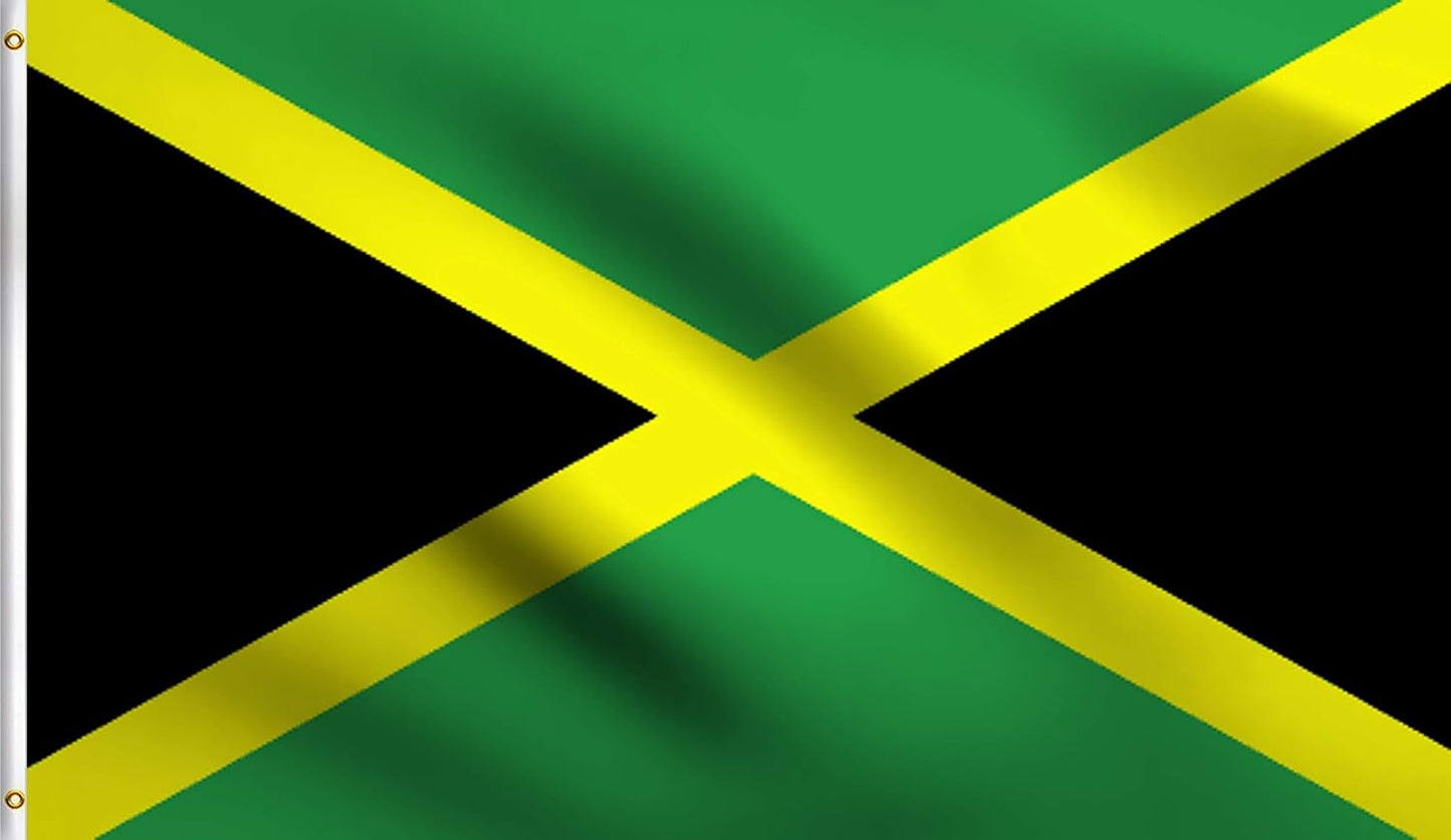 Bandera Jamaica 2x3ft 100% poliéster resistente UV