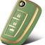 Funda TPU llavero inteligente Nissan Rogue 3 botones verde