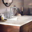 Grifo lavabo baño moderno doble curvatura cromo 84024
