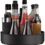 Estante giratorio acero inox para especias cocina