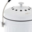 Cubo compost acero inox filtro dual incluye repuesto blanco