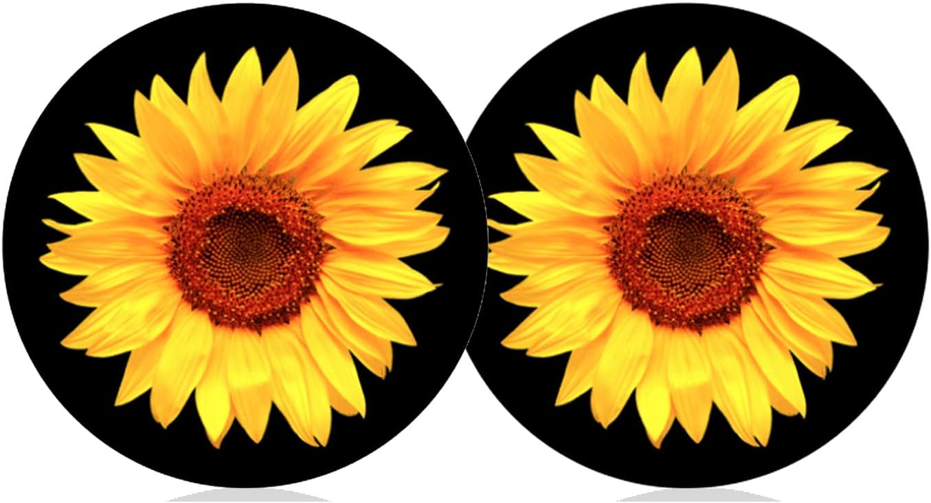 Portavasos Girasol 2.75pulg Silicona Universal para Auto