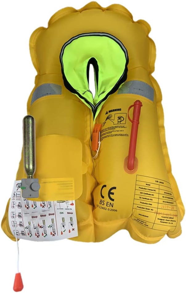 Chaleco salvavidas inflable para adulto manual