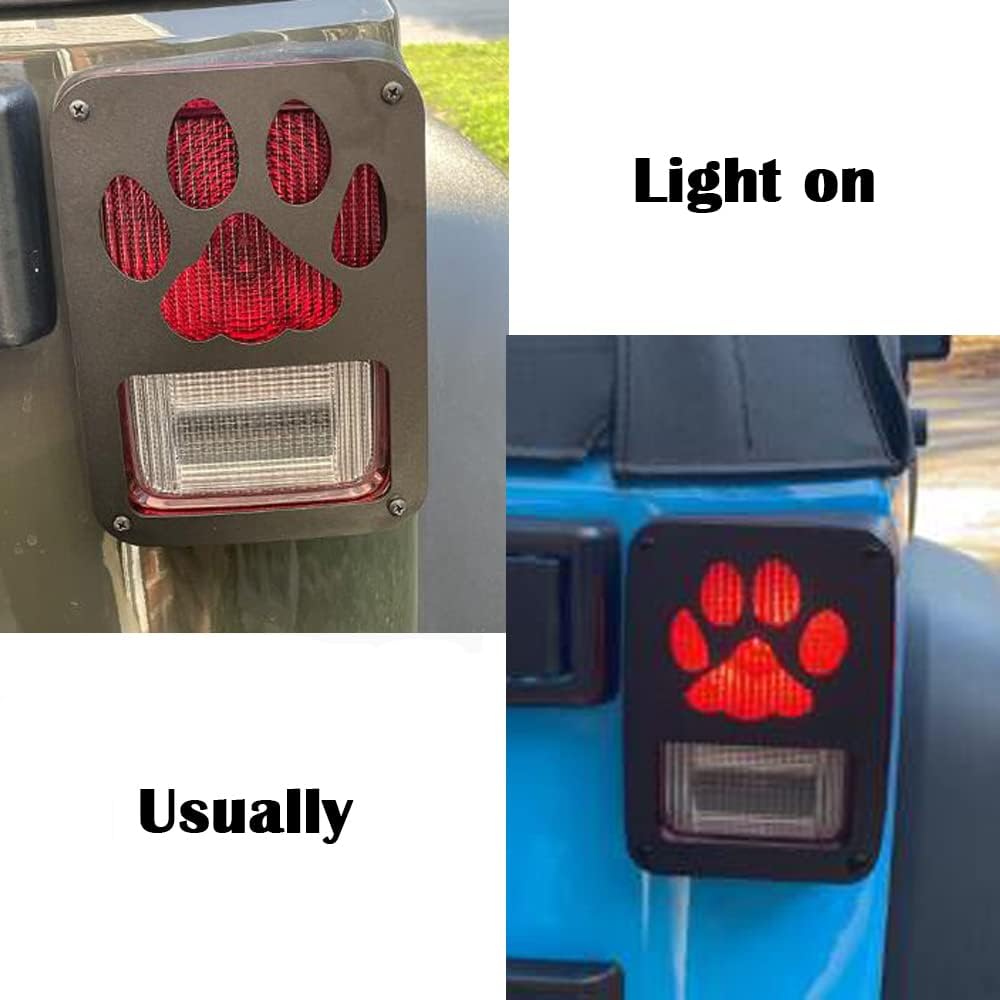 2 Cubiertas Luz Trasera Jeep Wrangler JL JK 07-18