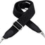Correa hombro ancha ajustable para bolsos y monederos negro