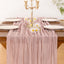 Camino mesa estopilla rosa 10pies para Pascua boda