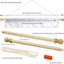 Poste bandera madera para pancartas House Dynasty
