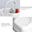 Cesta plástico asa organiz. ducha baño cocina set 3