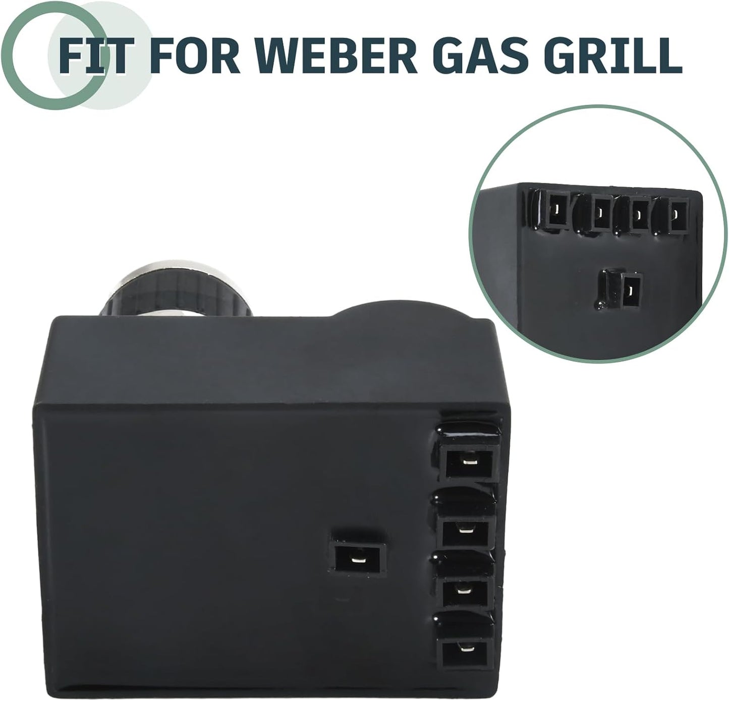Generador chispa táctil con batería AA 5 tomas para Broil