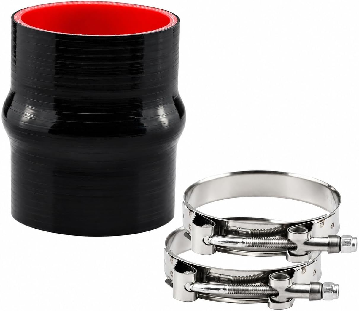 Acoplador joroba silicona reforzada 4 capas T ID 3.0" 76mm
