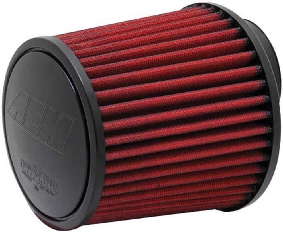 Filtro aire universal Dryflow 3pulg redondo cónico