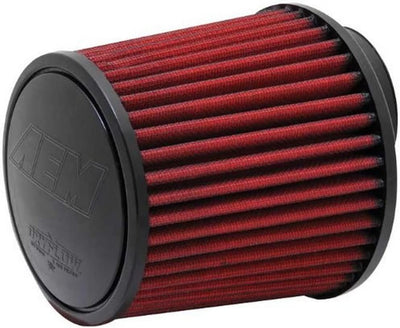 Filtro aire universal Dryflow 3pulg redondo cónico