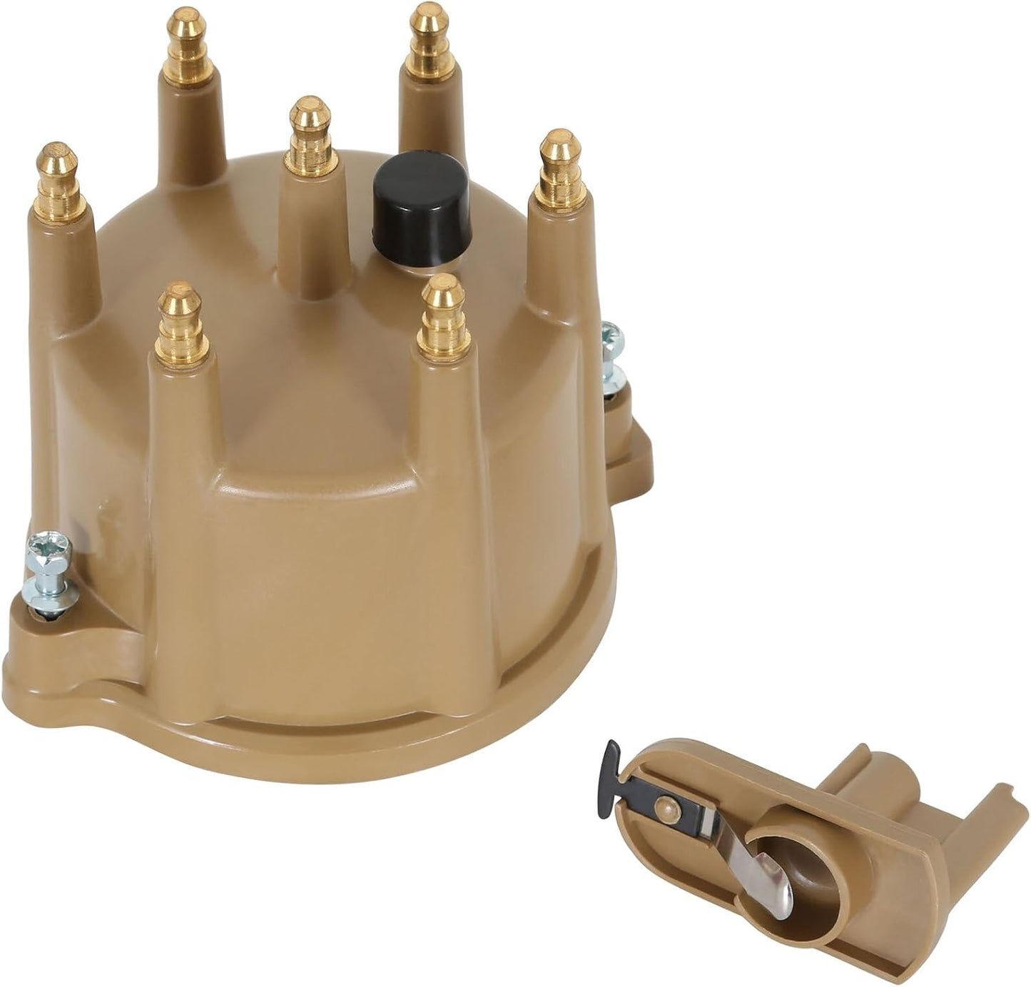 Kit tapa rotor distribuidor estilo HEI bronceado