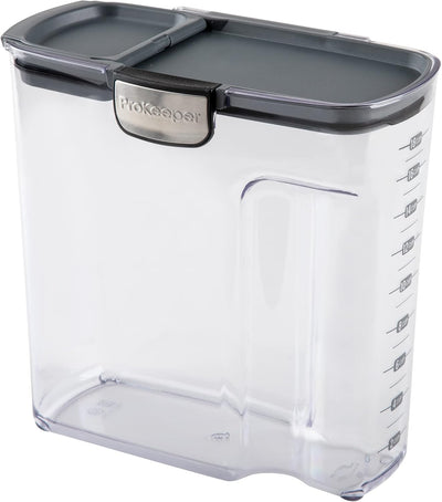Set recipientes plástico transparente con magnéticos