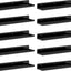 Estantes flotantes acrílicos negros 15" set 10